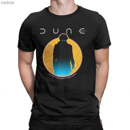 Camisetas masculinas para hombre camiseta de la camiseta dune Frank Herbert Science Fiction Camiseta casual Camiseta de manga de manga corta