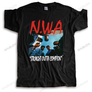 T-shirts voor heren Heren mode-t-shirt losse zomer streetwear tee-tops Nwa Straight Out Compton grotere maat Homme print Teeshirt korte mouw 230428