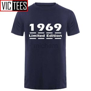 T-shirts masculins Mens Limited Edition 1969- T-shirt masculin -31 Couleurs -50e anniversaire - T-shirt à hommes - T-shirt Hot Top D240509