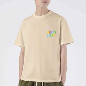 T-shirts voor heren Mens Luxe Puur katoen Sociaal Oversized Short Slve T-shirt Vintage Y2K Casual Soft Style Hot Berserk Clothing Y240516