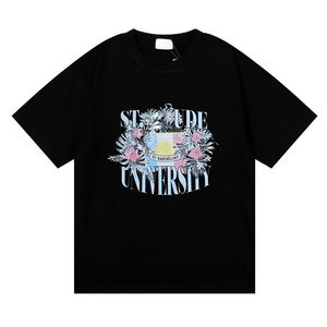 T-shirts pour hommes T-shirt de luxe pour hommes de haute qualité Designer surdimensionné Hip Hop Vêtement avec des lettres Casual 100% pur coton été à manches courtes homme femme vêtements classique