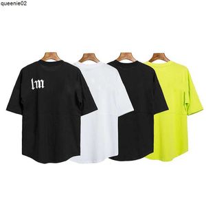 T-shirts pour hommes Hommes Palms Bat Sleeve T-shirt Designer Lettre Pa T-shirts graphiques Mode Femmes Angels Summer Street Hip Hop Chemise