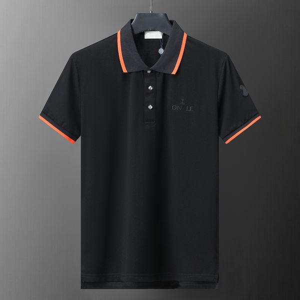 Camisetas para hombre POLO para hombre Camisetas transpirables de manga corta Camisetas con estampado de letras Hombres Mujeres Camisetas de verano Camiseta polo para hombre de talla grande