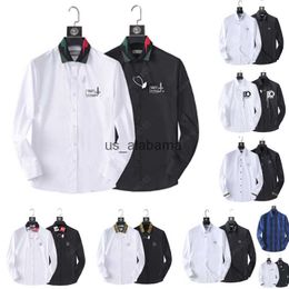 Camisetas para hombres Camisa para hombre Camisa de diseñador Camisa con botones para hombre Camisa de vestir Camisas formales de negocios Camisas de manga larga para hombre Camiseta Ropa asiática M-XXXL 240301