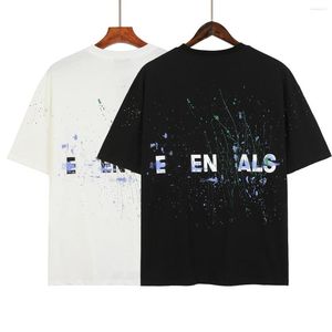 T-shirts pour hommes T-shirts pour hommes Designer Speckle Graffiti Lettre Hip Hop Hommes Femmes Casual T-shirts à manches courtes