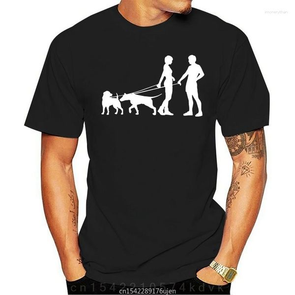 T-shirt da uomo Camicia da uomo Amanti dei cani Art Doge Dogo Colore bianco nero 31 ° 30 ° 40 ° 50 ° compleanno Tee