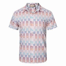 Camisetas para hombres Camisas para hombre Camisas de bolos de diseñador con botones de verano Moda para hombres ROYAL REBELLION BAROCCO Camisa de vestir Camisa de seda 240301