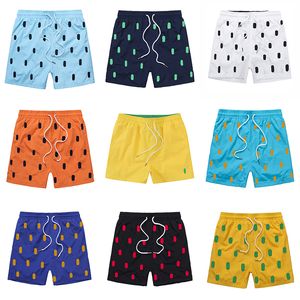 Heren t-shirts Heren Shorts Designer Summer Swim War Horse Borduurwerk Ademende strandpolo's Korte snelle droge surfmesh Fabric Short