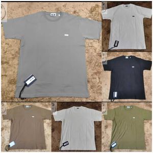 Heren t-shirts heren zes kleuren zomer het kleurstof t-shirt mannen dames kwaliteit klassieke gokkels doos tee oversized cd met korte mouwen