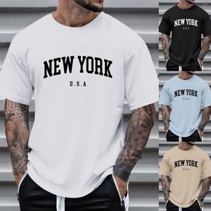 Camisetas para hombres Moda de verano para hombre Casual Sujete la camisa de impresión digital 3D Hombres cortos Manga larga Algodón Spandex