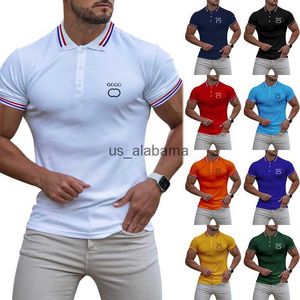 T-shirts pour hommes T-shirt pour hommes Designer de luxe Summer Sweat Absorbant à manches courtes Manteau de coton en plein air 240301