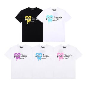T-shirts pour hommes T-shirt pour hommes Designer Palm Angle Chemise Femme Sportswear Coton Street Graffiti High Trendsetter Lâche Surdimensionné Top Shirtl