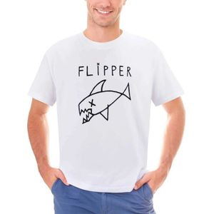 T-shirts masculins T-shirt pour hommes T-shirt Flip Fish Harajuku Rock Music Band Beach T-shirt Y2k Fun Casual 100% Cotton Top plus taille 5xll2403