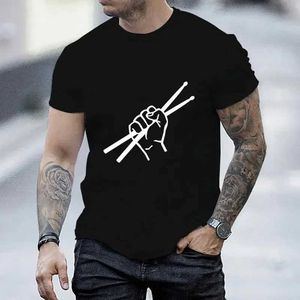 T-shirts masculins T-shirt pour hommes Sticker Unisexe Sticker Graphic Summer Souchon