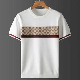 T-shirts pour hommes T-shirts 2023 plus taille d'automne mi-manche chât