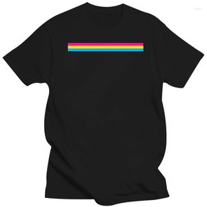 T-shirts pour hommes T-shirts pour hommes Design Drapeau pansexuel Lgbtq Pride Crew Neck Idée Tshirt Homme Outfit Cadeau Loisirs Hommes et Femmes Tee Shirt RV76