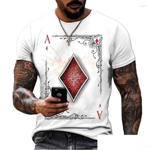 Heren T-shirts Heren T-shirts Square A Spade Vintage Design Mooi T-shirt Hoge kwaliteit Lycra Polyester Merk Fat Mans Kledingkast Maat Drop Othsk