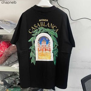 T-shirts pour hommes T-shirts pour hommes Summer Castle Casablanca T-shirt Hommes Femmes Tennis Club Meilleure qualité Blanc Noir Oversize Casa Blanca T-shirt Avenida Top Tees 240327