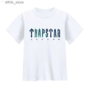 T-shirts masculins T-shirts pour hommes trapstar Londres hommes femmes Fashion Père et fils Harajuku Tshirt Parentchild Vêtements décontractés Slve T-shirt ONECK TS Z0221 Y240420