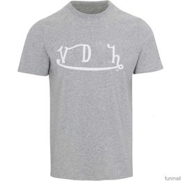 T-shirts pour hommes T-shirts pour hommes Vons Dutchs Tees T-shirt décontracté été mince lettre imprimée à manches courtes ajustement respirant col rond accessoire Usa tendance Aiah