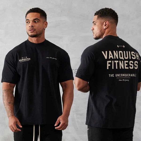 Camisetas para hombres para hombres Camiseta de gran tamaño de gran tamaño Summer Fitness Sports Fitness Cody Crew Cuella de manga corta Camisetas de entrenamiento Gym Caminatas 2445