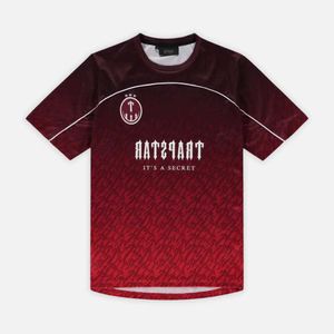 T-shirts Homme Mesh Football Jersey Bleu Noir Rouge Homme Sportswear T-shirt Pas Cher Mac HBMK