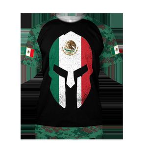 Heren t-shirts Mexico zomer heren t-shirt mexico shirt mode o ne pullover tops teten grote maat losse retro heren cloing z0328