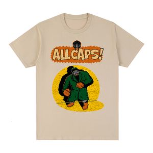 Camisetas para hombre MF DOOM, camiseta Madvillain Hip Hop Rapper Harajuku, camiseta de algodón para hombre, camiseta para mujer, camisetas divertidas 230302