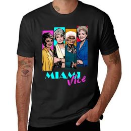 T-shirts masculins Miami Vice T-shirt Custom Design votre propre t-shirtl2403