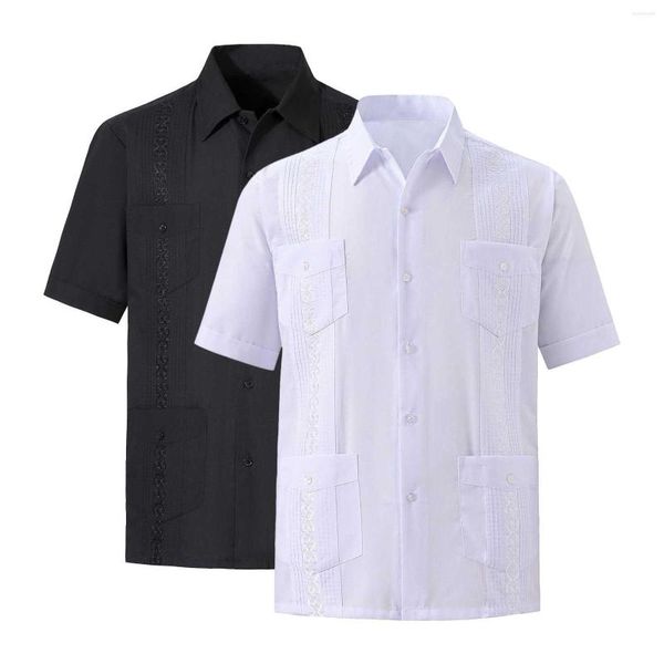 Camisetas para hombres TEE de microfibra para hombres Fashion Spring/Summer Casual Camiseta estampada Color sólido Color 2