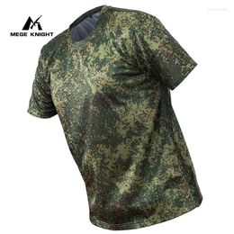 T-shirts pour hommes Camouflage militaire Combat tactique T-shirt Trahir Training T-shirts à séchage rapide