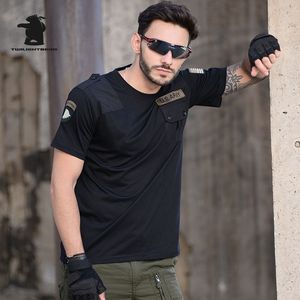 T-shirts voor heren militaire heren t-shirt korte mouw zomer mannelijke casual ronde nek shirt heren tactische t-shirt merk kleding tees 3xl fa7013 230426