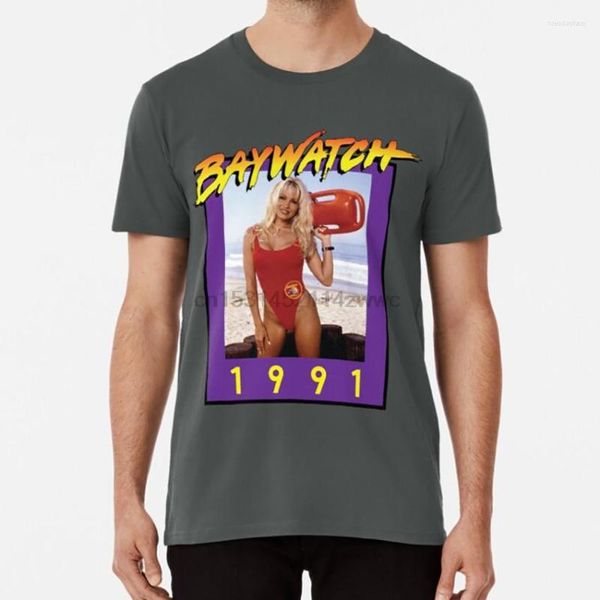 Camisetas de hombre Misses Baywatch Shirt Swim 1991