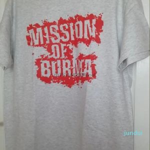 T-shirts pour hommes Mission Of Burma Shirt Indie Rock Post Punk Music Apparel Graphic