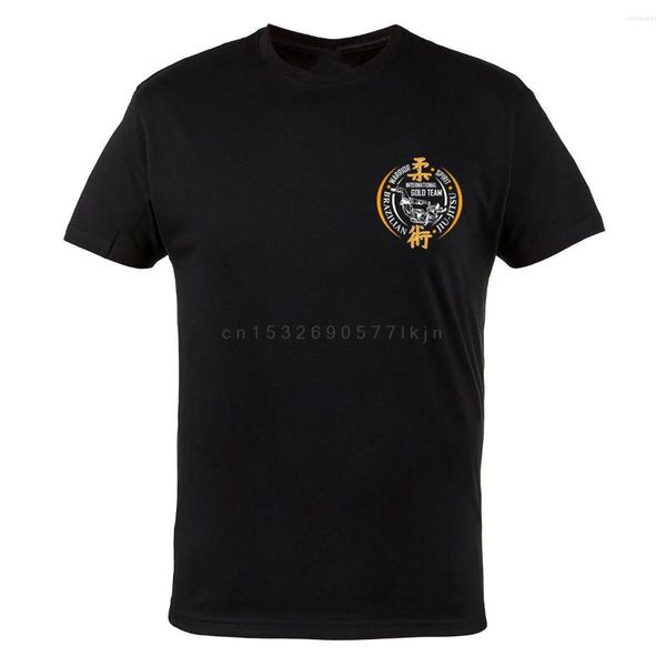 T-shirts pour hommes MMA BJJ Jiu Jitsu brésilien T-shirt en coton pour hommes