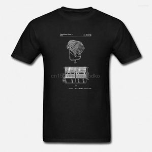 Heren T-shirts Mole-Richardson Film Licht Patent Shirt Stage Lighting Camera Regisseur Geschenken Acteur Cinema PP0961