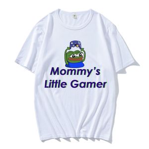 T-shirts voor heren Mommy S Little Gamer-shirt T-shirt voor heren Nieuwigheid T-shirt Korte mouw O-hals Oversized T-shirts 100% katoenen kleding 230613