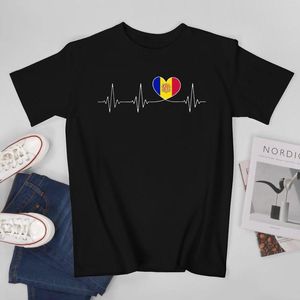 T-shirts pour hommes Plus Design Andorre Drapeau Andorran Hommes T-shirts T-shirts O-cou Femmes Garçons Vêtements Coton