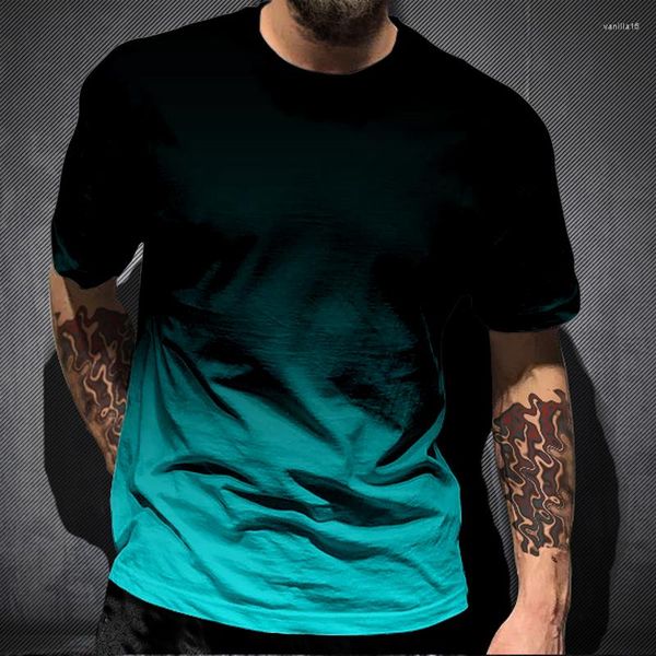 T-shirts pour hommes T-shirt de moto T-shirt d'impression 3D à manches courtes Vintage T-shirt classique pour hommes Street Ride Biker Top surdimensionné