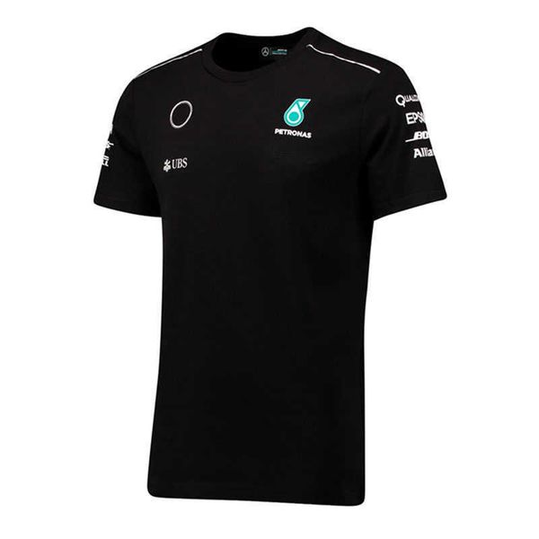T-shirts pour hommes motorsport f1 t-shirt petronas imprimé équipe de course séchage rapide respirant été cyclisme chemise personnalisé