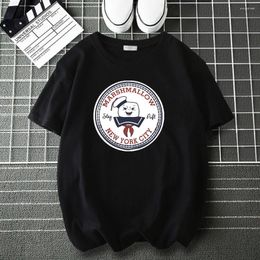 T-Shirts pour hommes film Art Ghostbusters chemise en coton t-shirt drôle pour hommes femme décontracté hauts amples mâle Hip Hop Harajuku T-Shirts