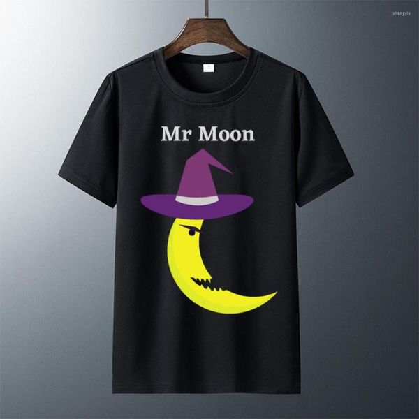 T-shirts pour hommes Mr Moon Womens Vintage Sport 2001 Fashion O-Neck Tops Tees