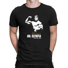 T-shirts pour hommes Mr Olympia Custom Arnold Chemises pour hommes Schwarzenegger Bodybuilding Chemises Hip Hop Chemises Tee Qualité d'été 240327