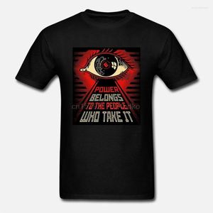 Heren t-shirts Mr Robot Illuminati oog gehoory shirt shirt mode afdrukken slimme mannen ... ronde nek t-shirtround t-shirt