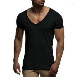 T-shirts pour hommes MRMT 2024 marque chemise d'été mode poulet coeur col récréatif T-shirt pour hommes à manches courtes hauts