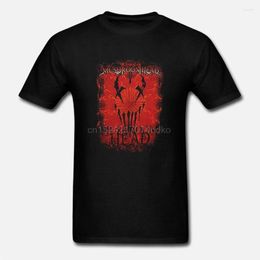 T-shirts pour hommes Mushroomhead All Over Print T-shirt Noir Mode d'impression à manches courtes