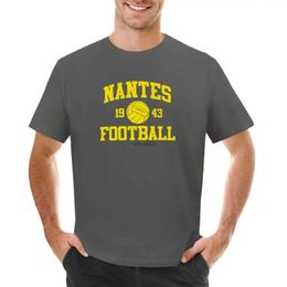 T-shirts pour hommes Nantes Football Athletic College Style 2 Couleur T-shirt Blancs Blouse Graphiques surdimensionnés T-shirt surdimensionné hommes