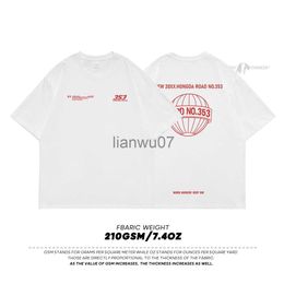 T-shirts pour hommes Neploha printemps Streetwear lettre imprimé T-shirt pour hommes surdimensionné T-shirts décontractés pour homme été unisexe 5XL T-shirts à manches courtes J230705