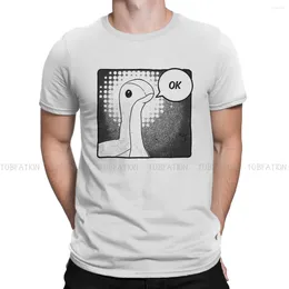 T-shirts pour hommes Nessie OK Apex Legends Hommes Chemise Coton Gothique Crewneck Tee Harajuku Manches Courtes