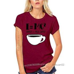 T-shirts hommes Nouveau 2021 T-shirts pour hommes personnalisés T-shirts en coton surnaturel à manches courtes O cou T-shirt hommes Physique Science E = MC2 T-shirts Retro Tee S Y220214 UOP2